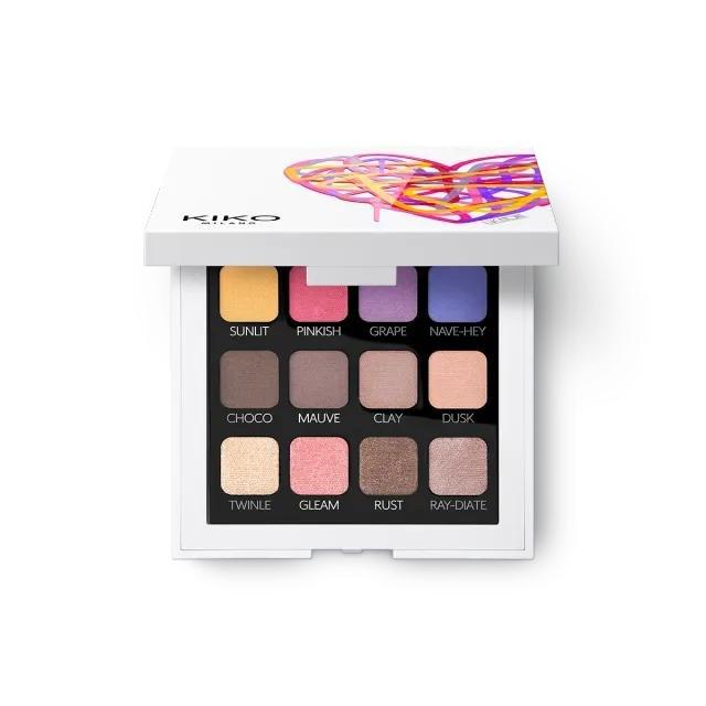 Street Heart Colour Tag Multi-Texture Eyeshadow Palette, 001, large image number 2