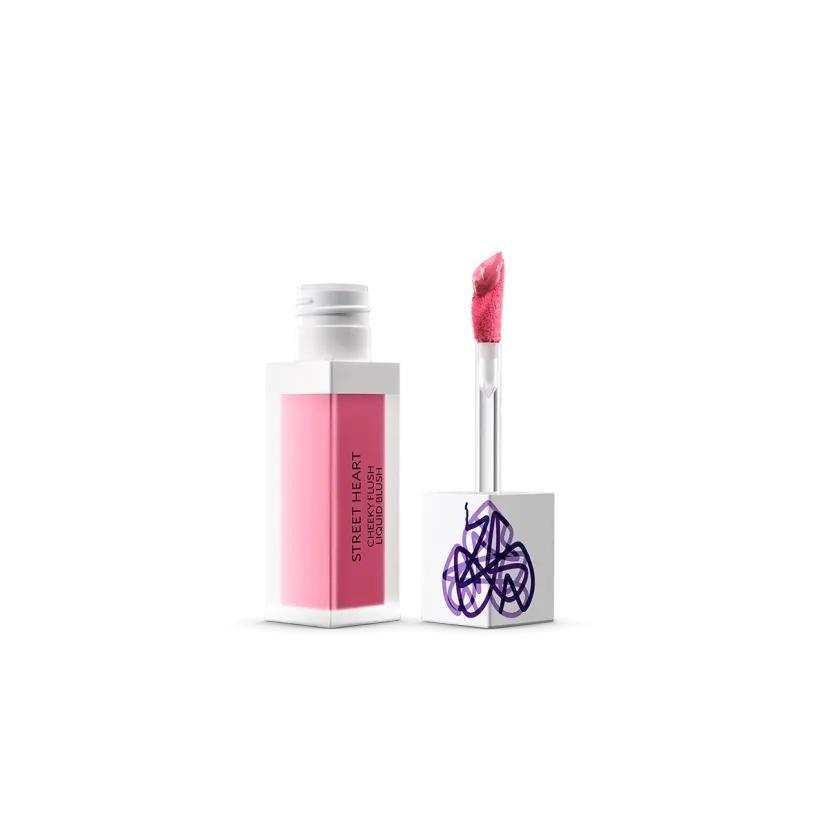 Street Heart Cheeky Flush Liquid Blush, 9001_001, large image number 2