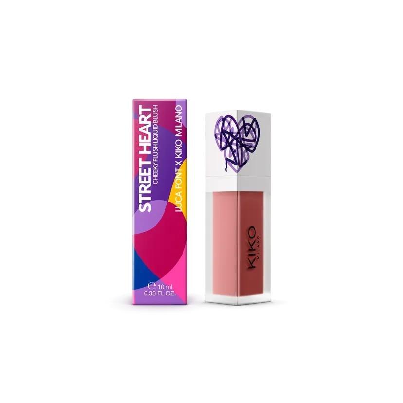 Street Heart Cheeky Flush Liquid Blush, 002, large image number 1