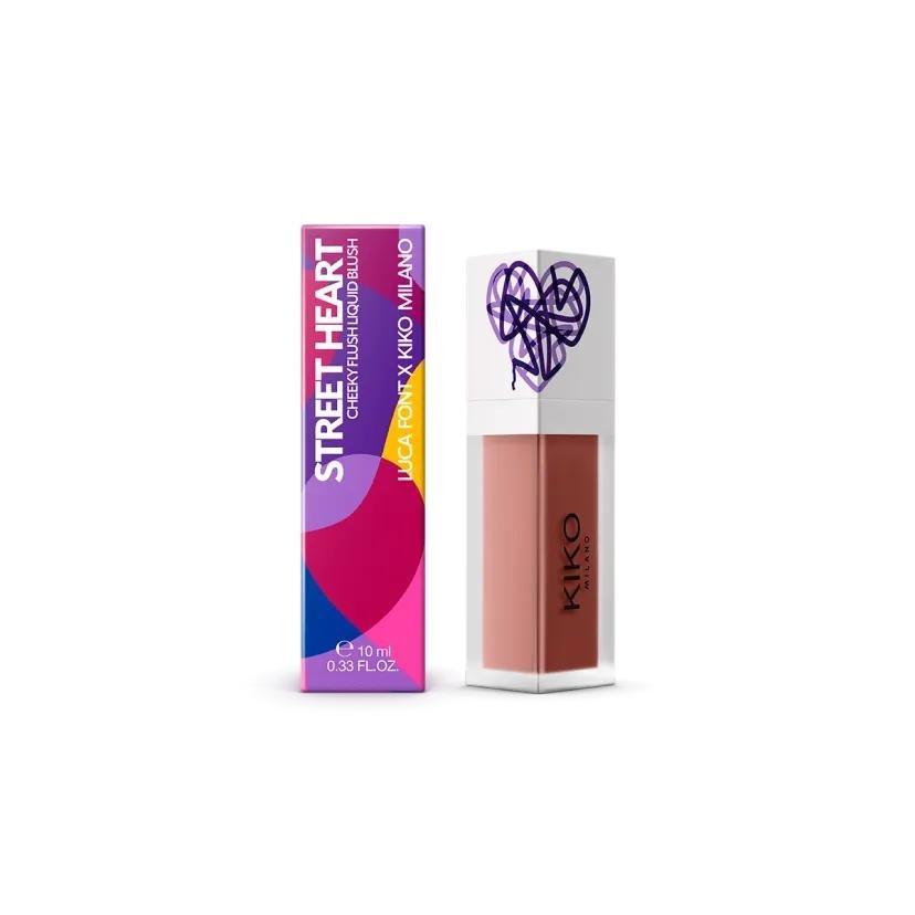 Street Heart Cheeky Flush Liquid Blush, 003, large image number 1