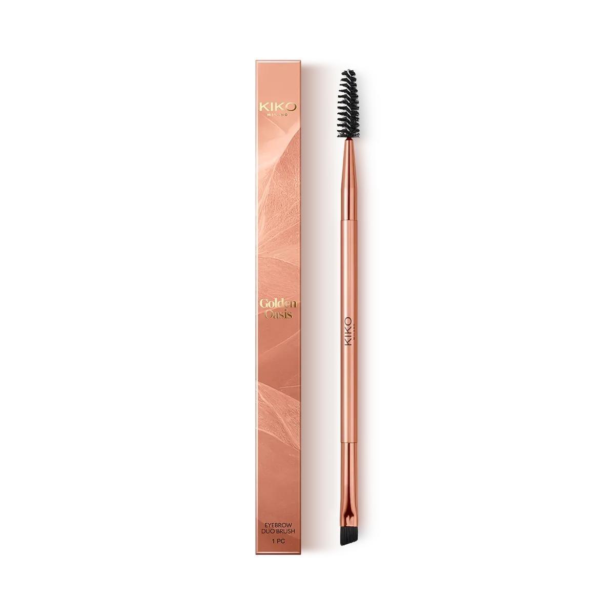 Golden Oasis Eyebrow Duo Brush, 001, thumbnail