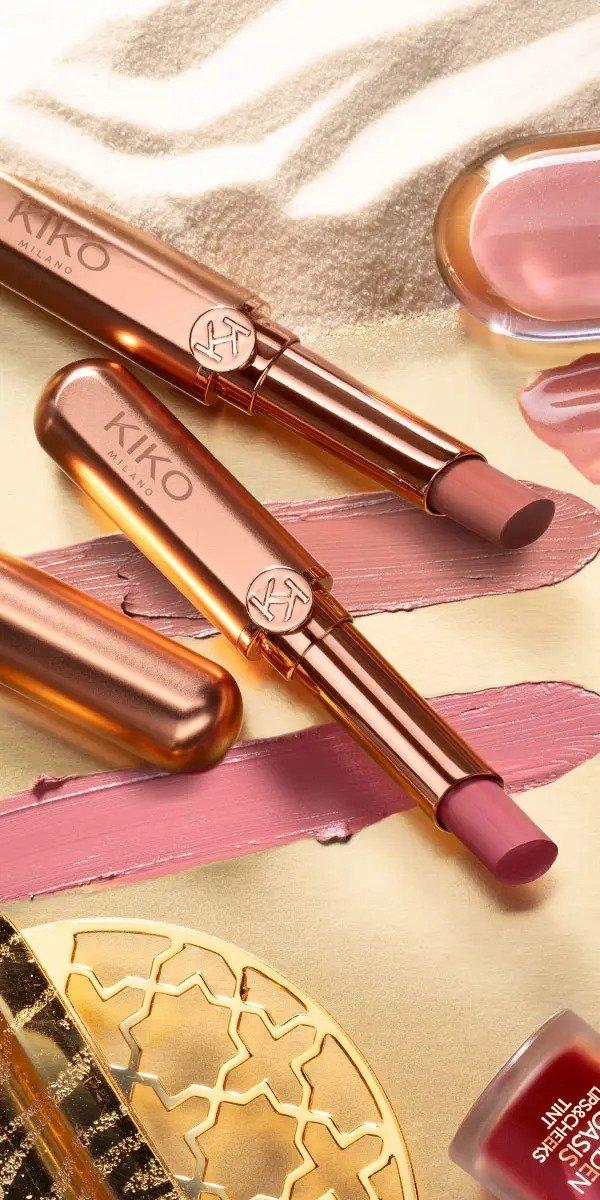 جولدن أوايسيس أنليميتد أحمر شفاه ستايلو, 01 Rosy Nude, large