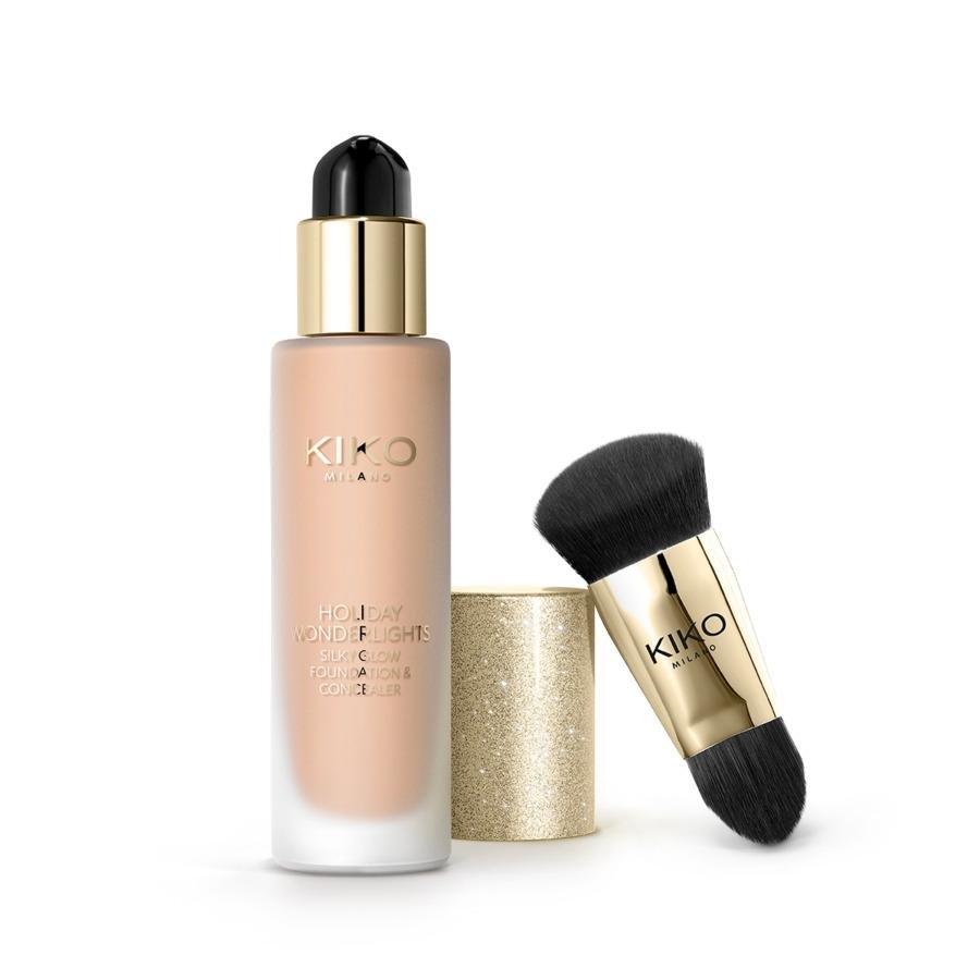 Holiday Wonderlights Silky Glow Foundation And Concealer, 007, large image number 2