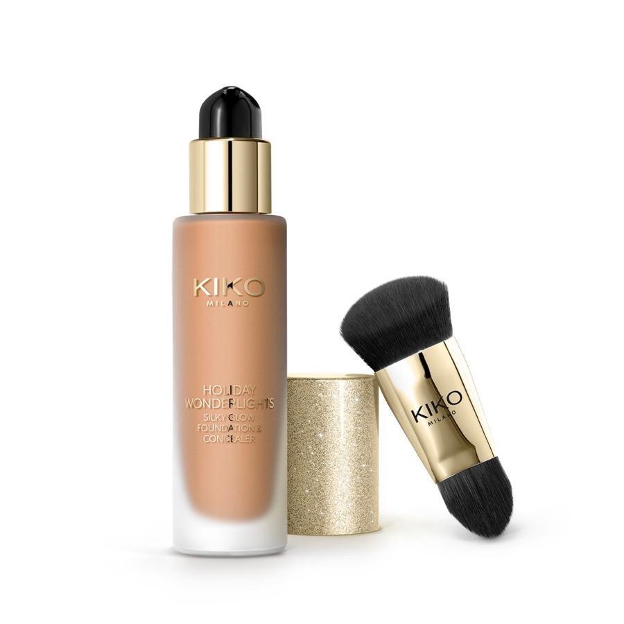 Holiday Wonderlights Silky Glow Foundation And Concealer, 008, large image number 2