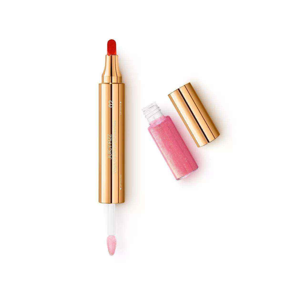 Juicy Fizz Color Shot Lip Gloss And Stain, 002 Time for Margarita, medium