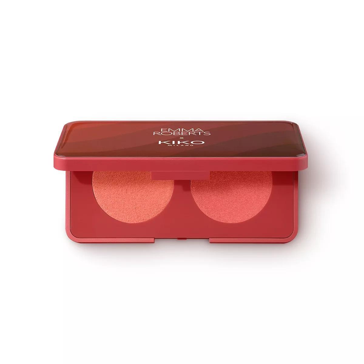 Emma Roberts X Kiko Milano Blush Buddies Lips + Cheeks Palette, 001, large image number 2