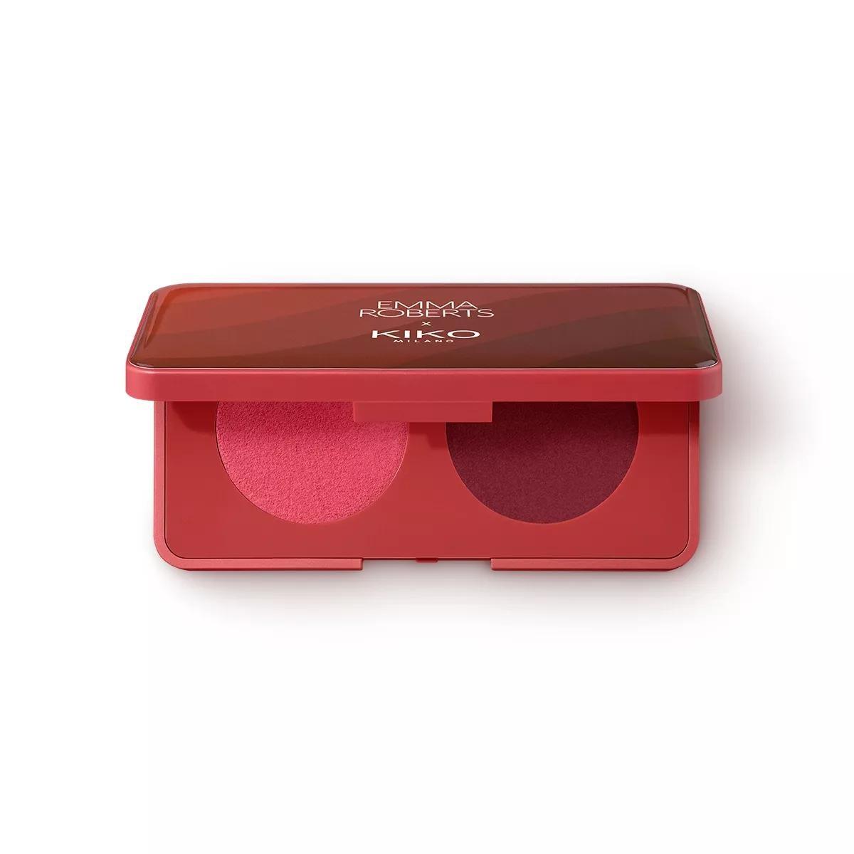 Emma Roberts X Kiko Milano Blush Buddies Lips + Cheeks Palette, 002, large image number 2
