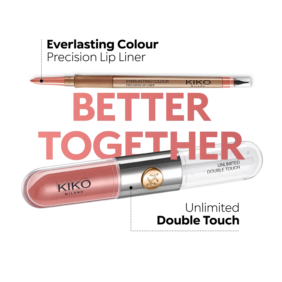 Emma Roberts X Kiko Milano Unlimited Double Touch, 07 Scarlet Kiss, large image number 4