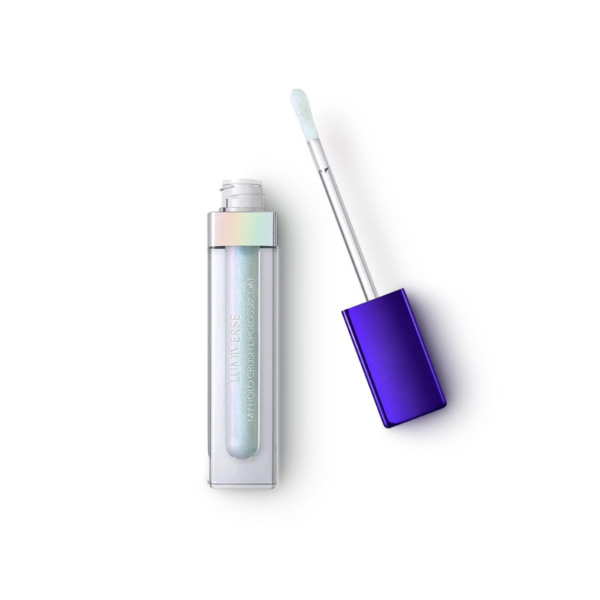 Lumiverse My Holo Crush Lipgloss And Coat, Starlit Blue Aura, large image number 2