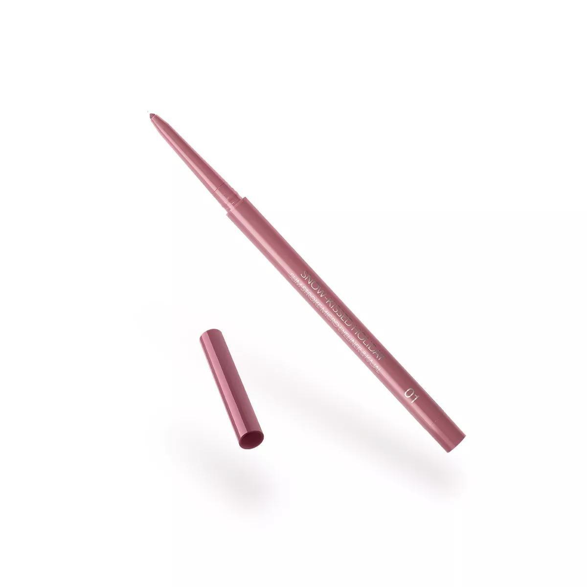 Snow-Kissed Holiday Slim Stroke Micro Eyeliner And Kajal, 001, medium