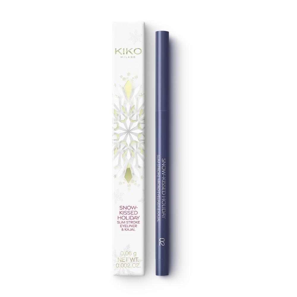 Snow-Kissed Holiday Slim Stroke Micro Eyeliner And Kajal, 002, large image number 3