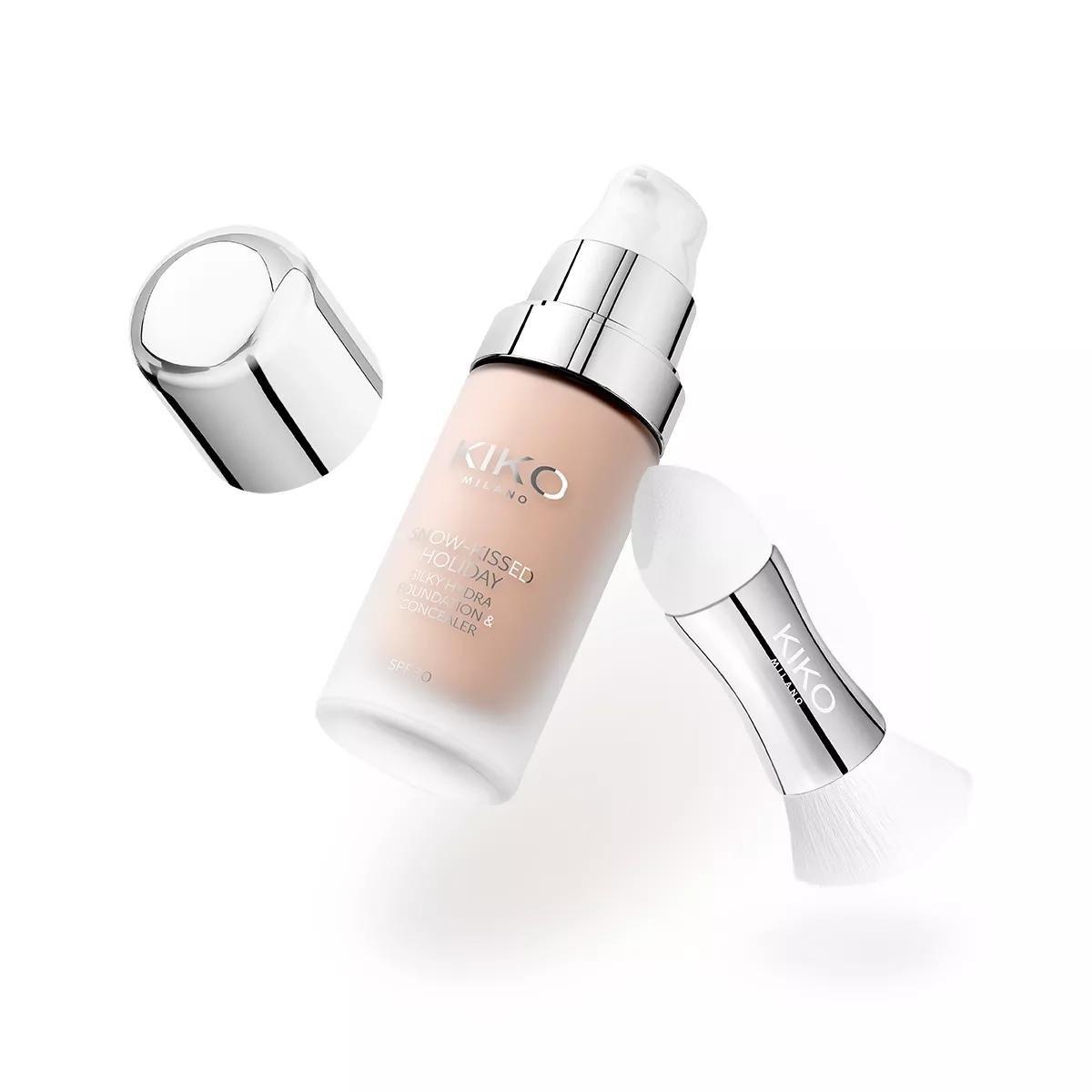 Snow-Kissed Holiday Silky Hydra فاونديشن و كونسيلر Spf30