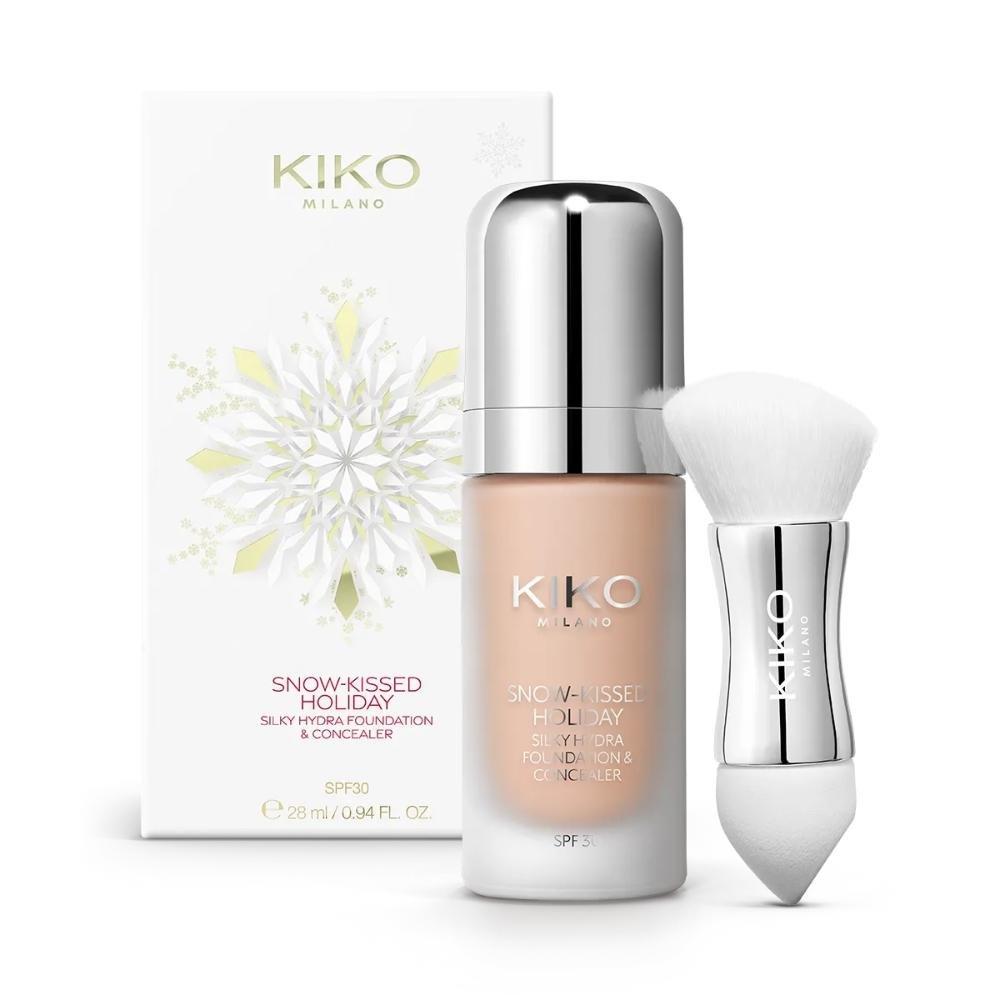 Snow-Kissed Holiday Silky Hydra Foundation And Concealer Spf30, 03 Blanched Almond, thumbnail