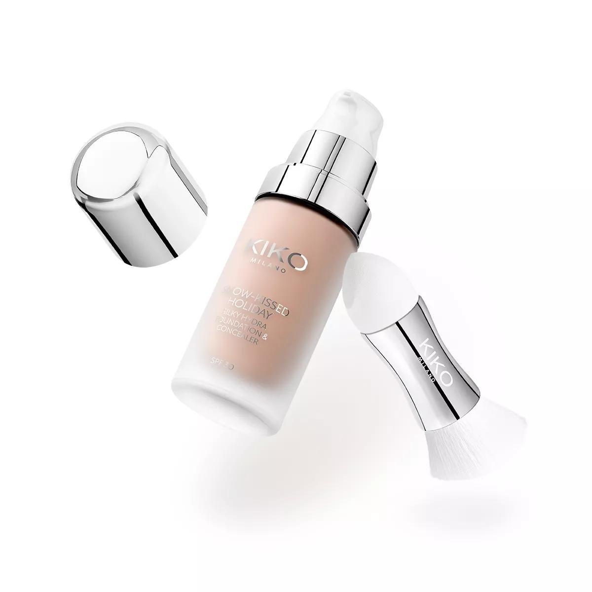 Snow-Kissed Holiday Silky Hydra Foundation And Concealer Spf30, , large image number 6