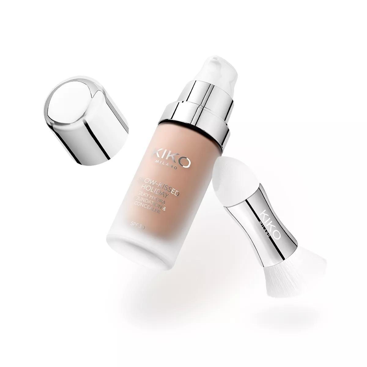 Snow-Kissed Holiday Silky Hydra فاونديشن و كونسيلر Spf30, , thumbnail