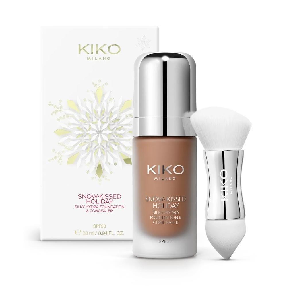 Snow-Kissed Holiday Silky Hydra Foundation And Concealer Spf30, 08 Hot Cocoa, large image number 3