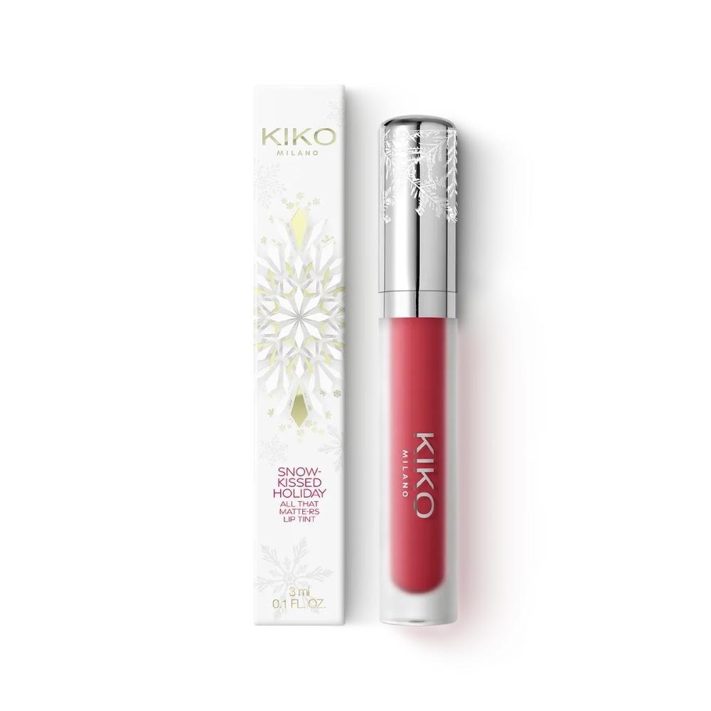 Snow-Kissed Holiday All That Matte-Rs Lip Tint, 05 Red Ribbon, thumbnail