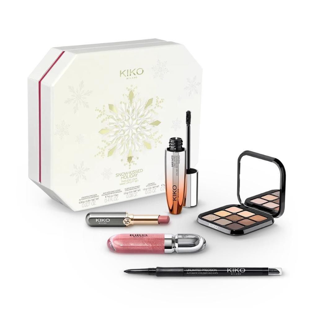 Snow-Kissed Holiday Timeless Look Makeup Gift Set, 001, large image number 0