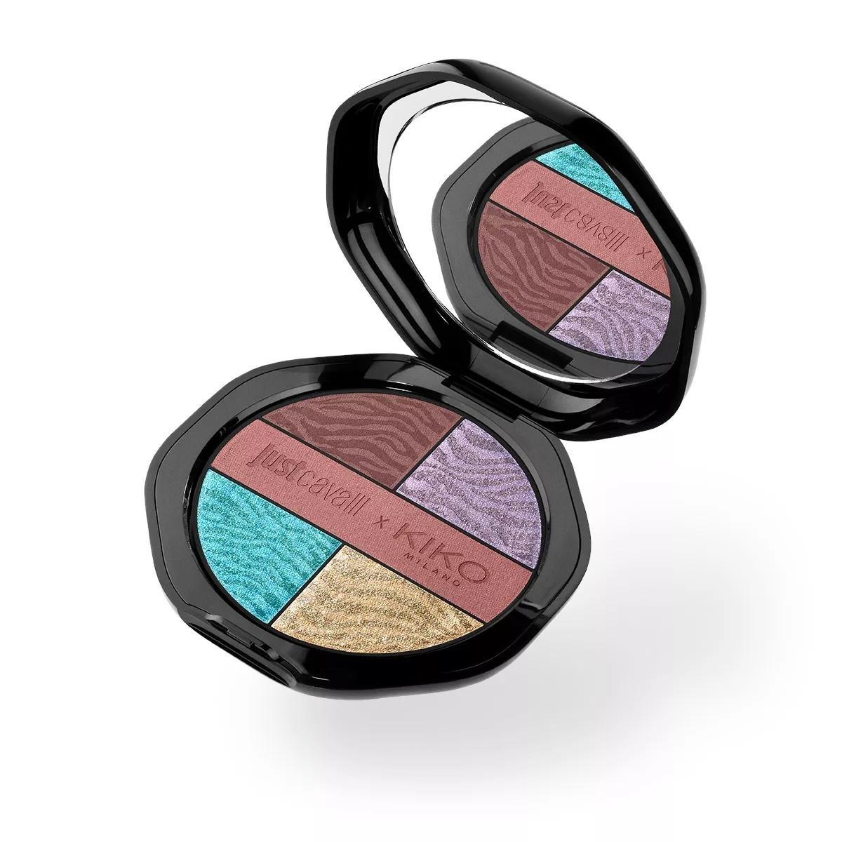 Just Cavalli x KIKO MILANO باليت ظلال العيون جيز وورد روب