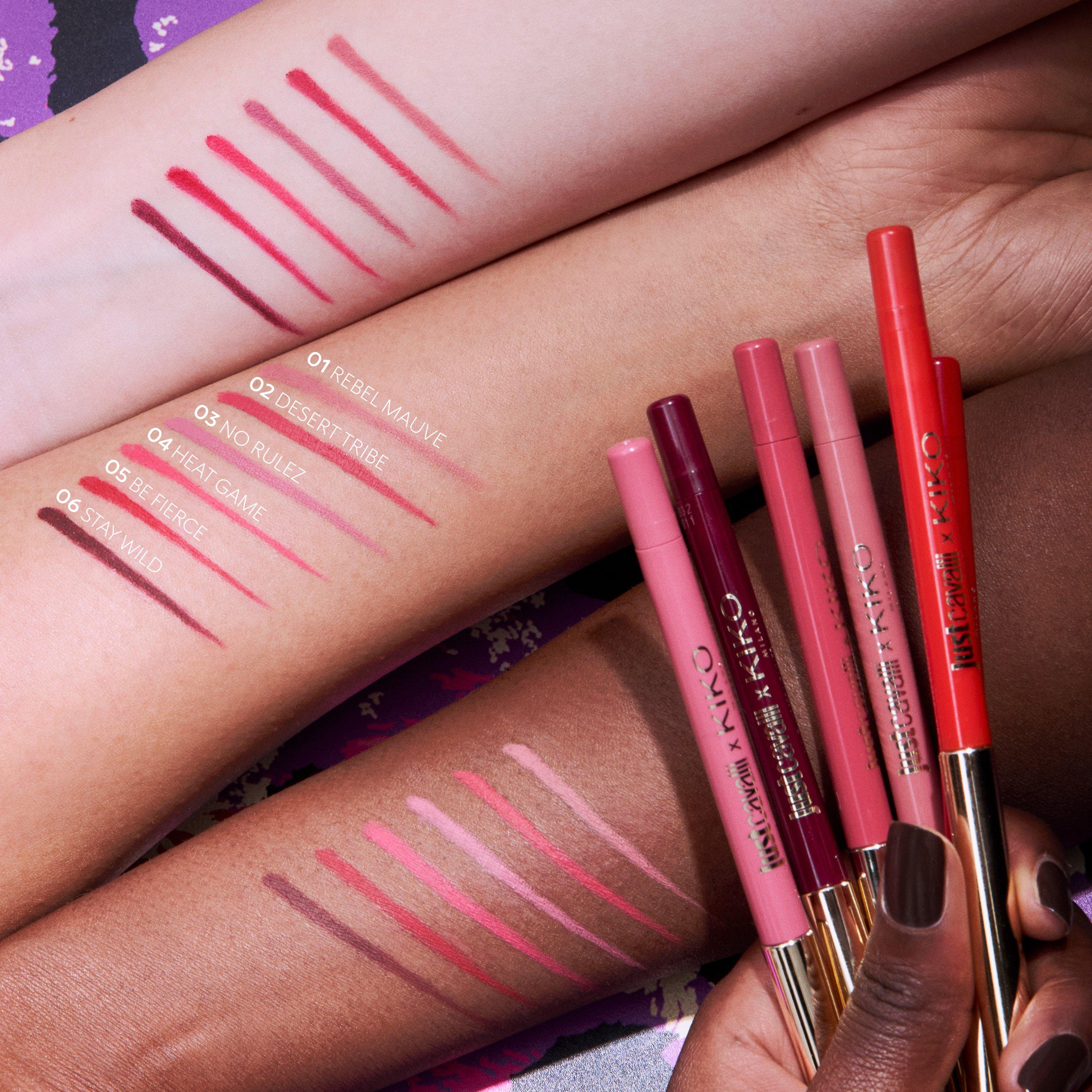 Just Cavalli X Kiko Milano Wild-Kisser Lip Liner, 05 Be Fierce, thumbnail