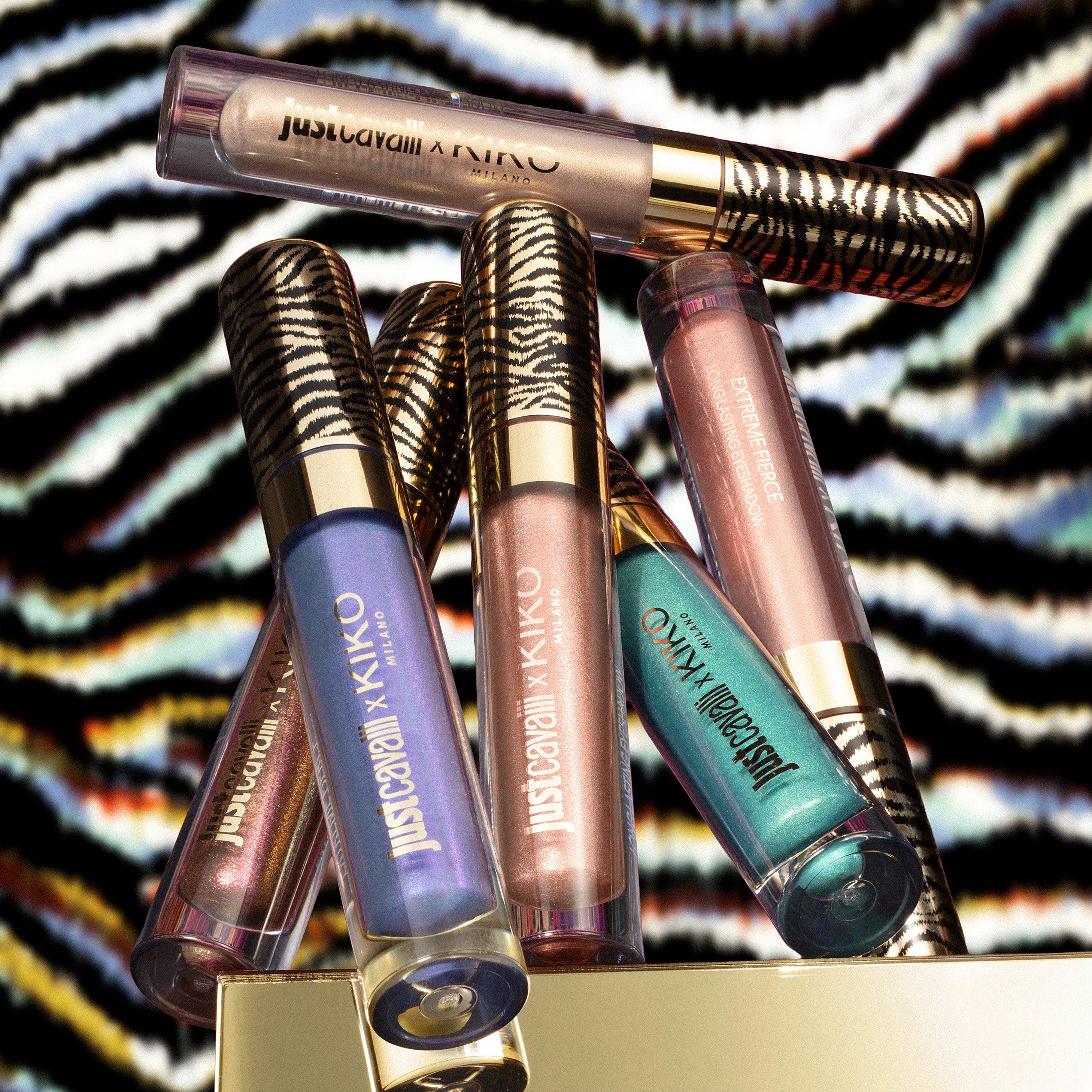 Just Cavalli X Kiko Milano Extreme Fierce Long Lasting Eyeshadow, WOMEN, 05 Chaotic Violet, thumbnail