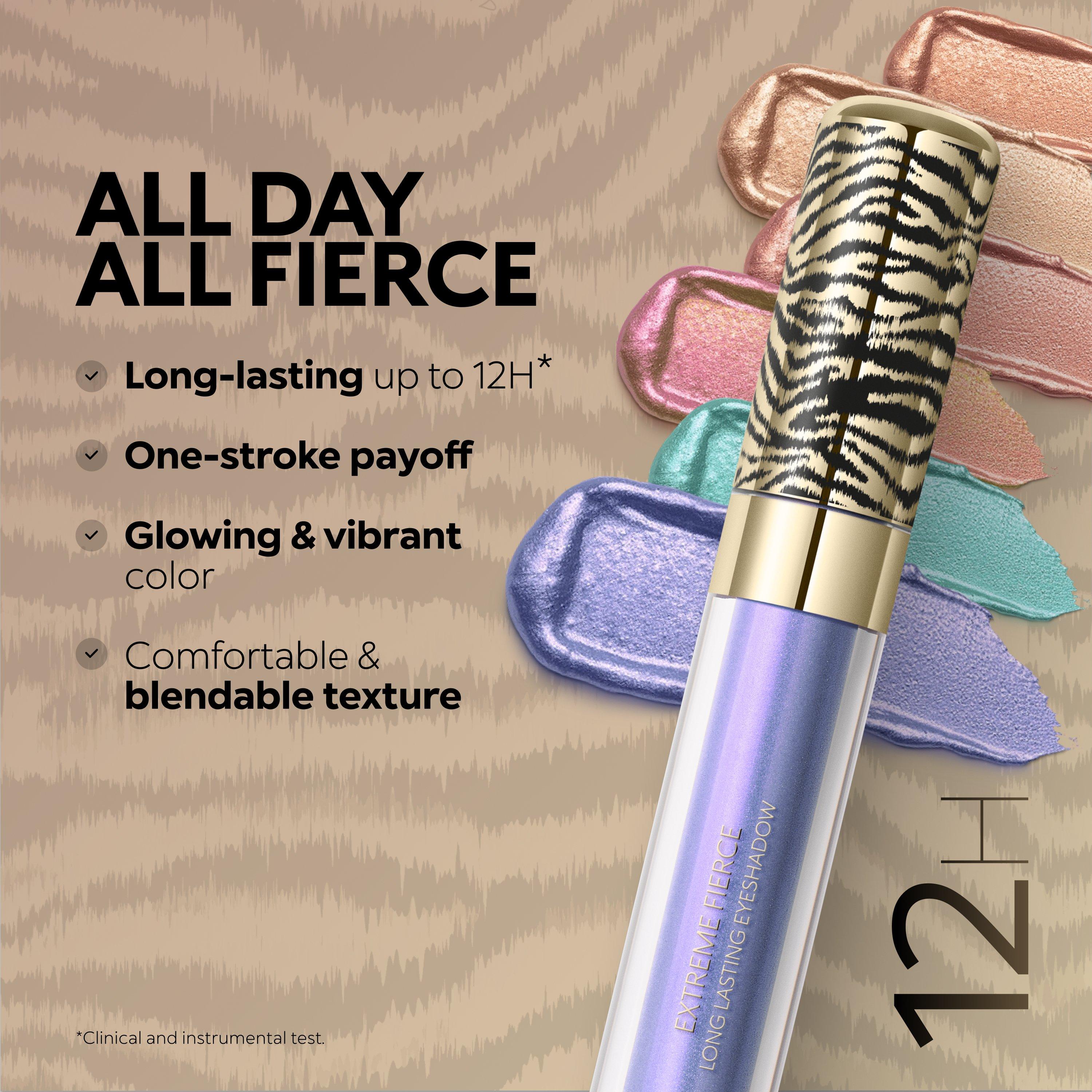 Just Cavalli X Kiko Milano Extreme Fierce Long Lasting Eyeshadow, WOMEN, 05 Chaotic Violet, thumbnail