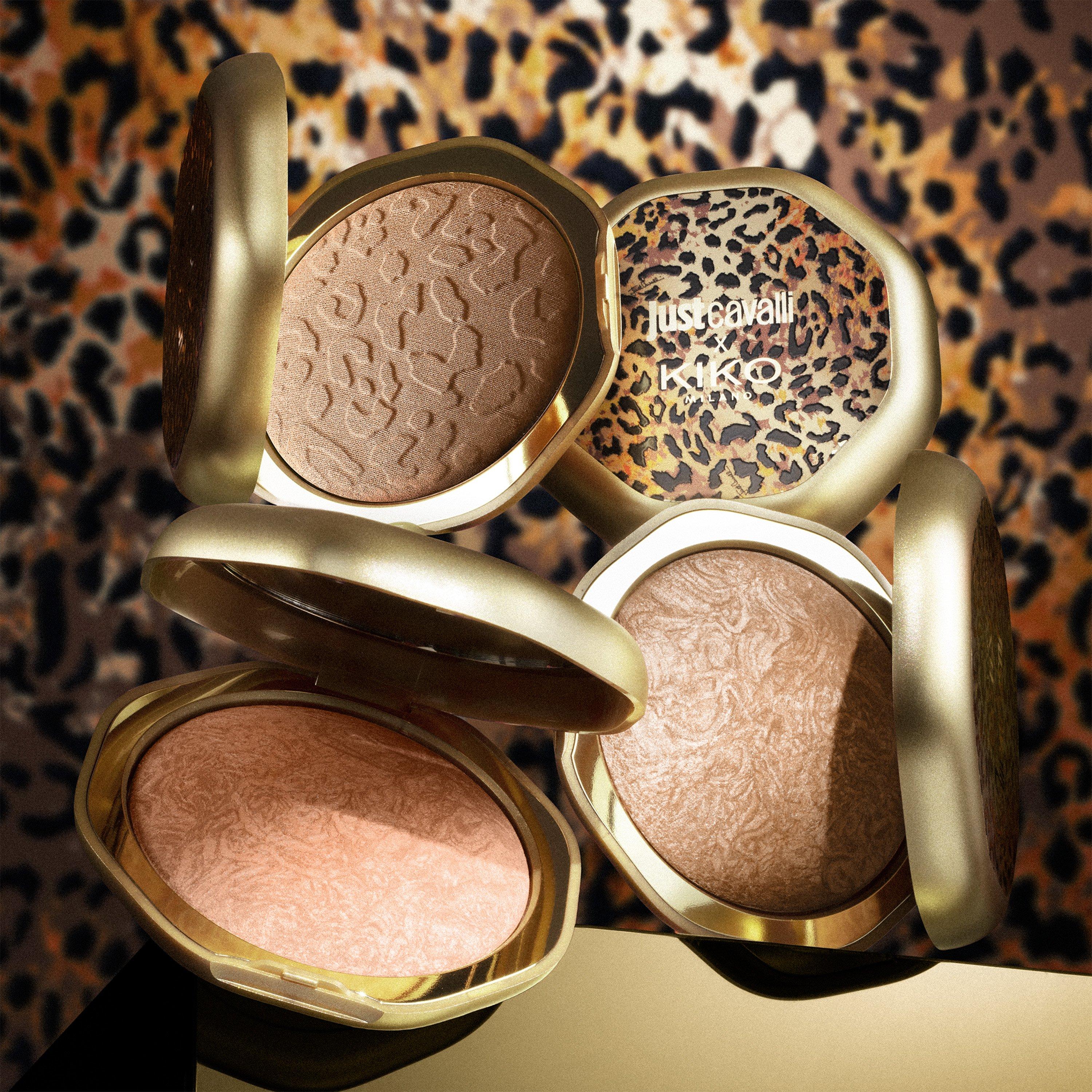 Just Cavalli X Kiko Milano Party Glam Lumi-Bronzer, WOMEN, 01 Bronze Instinct, thumbnail