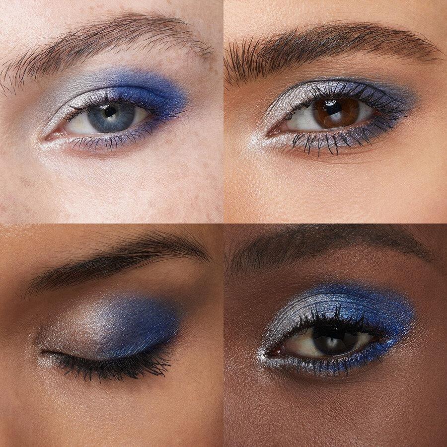 New Bright Duo Eyeshadow, 17 Silver / Eletric Blue, large image number 2