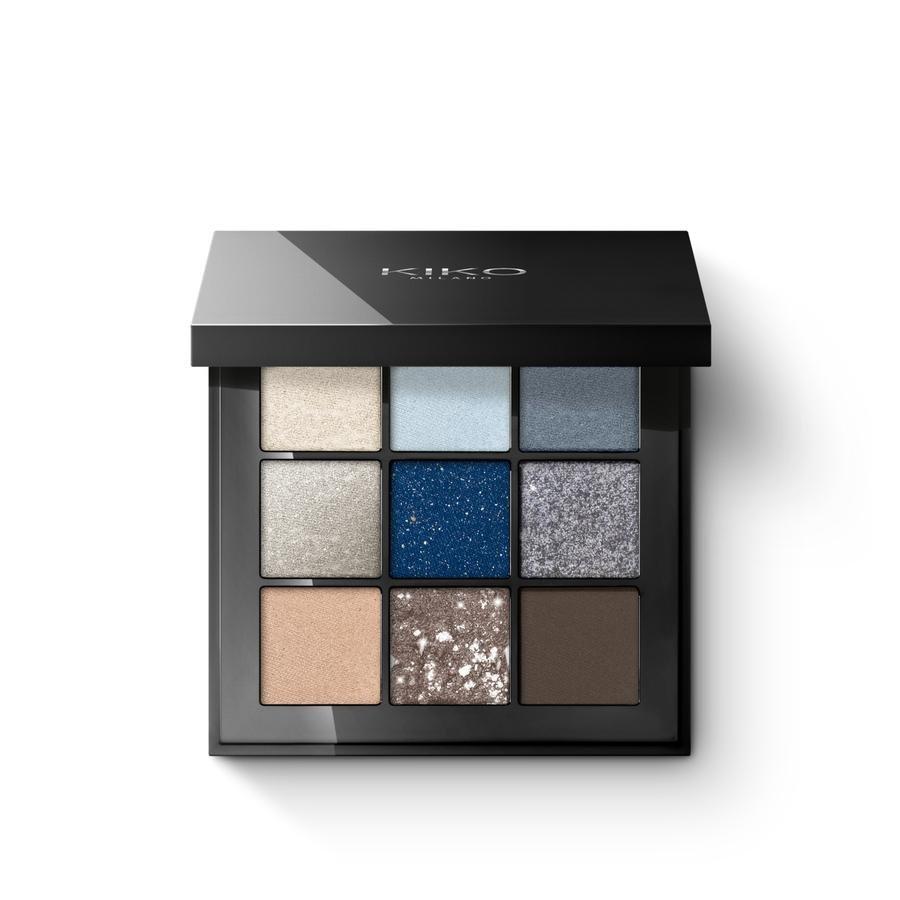 Glamour Multi Finish Eyeshadow Palette, 05 Blue Variations, large image number 0