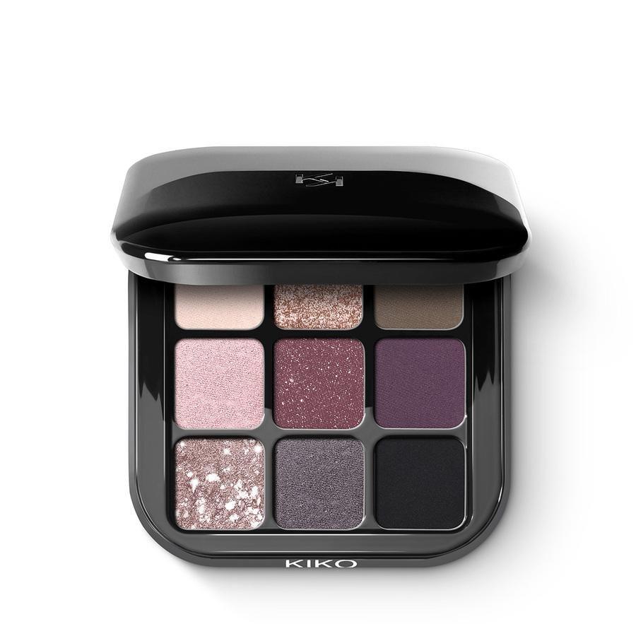 Glamour Multi Finish Eyeshadow Palette, 04 Mauve Selection, medium