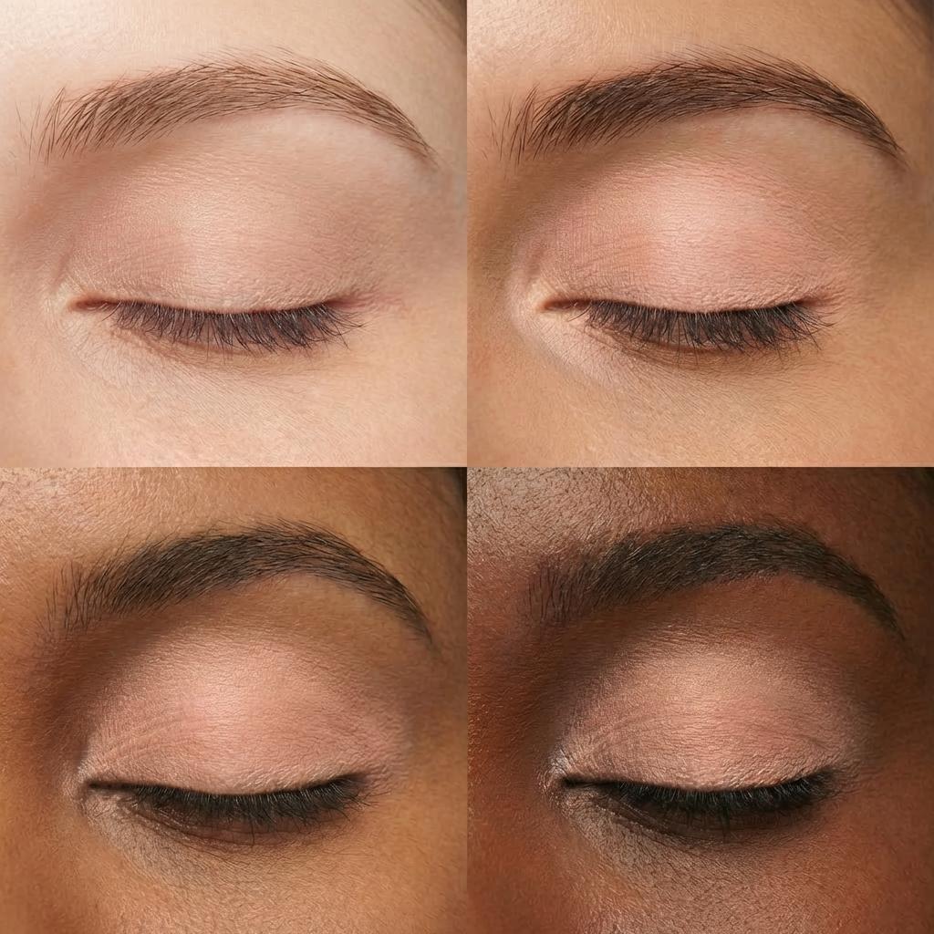 Glamour Multi Finish Eyeshadow Palette, 04 Mauve Selection, large image number 3