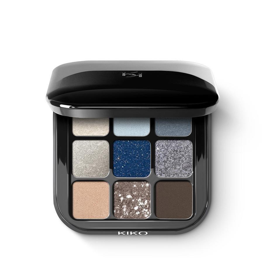 Glamour Multi Finish Eyeshadow Palette, 05 Blue Variations, large image number 0