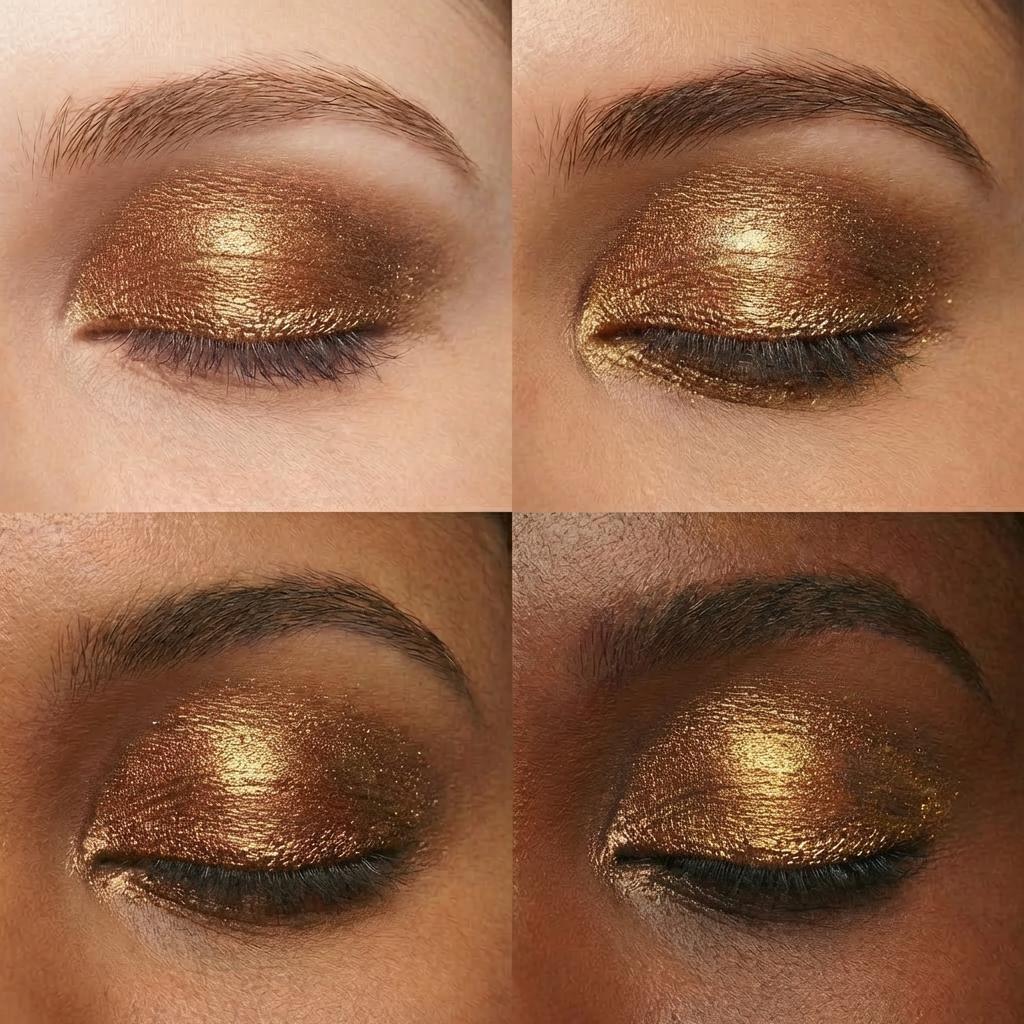 Glamour Multi Finish Eyeshadow Palette, 06 Green Vibes, thumbnail