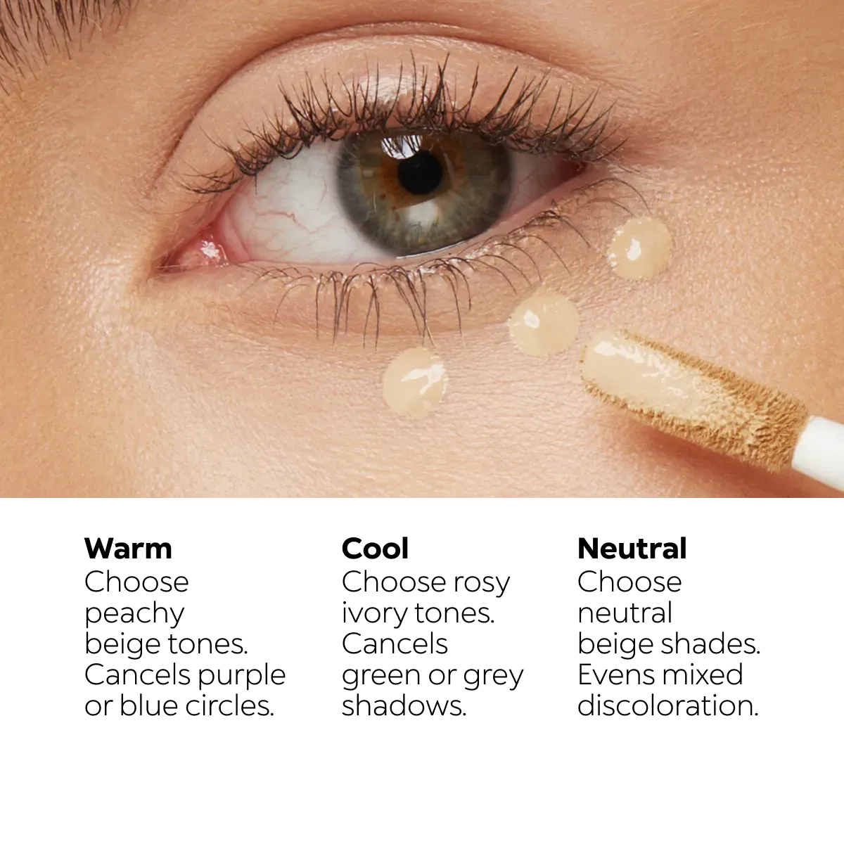 Full Coverage Dark Circles Concealer, 07 - Natural Beige, large image number 7