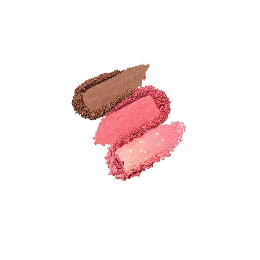 Multi Finish Trio Blush And Bronzer Palette, 003 - Pink, large image number 1