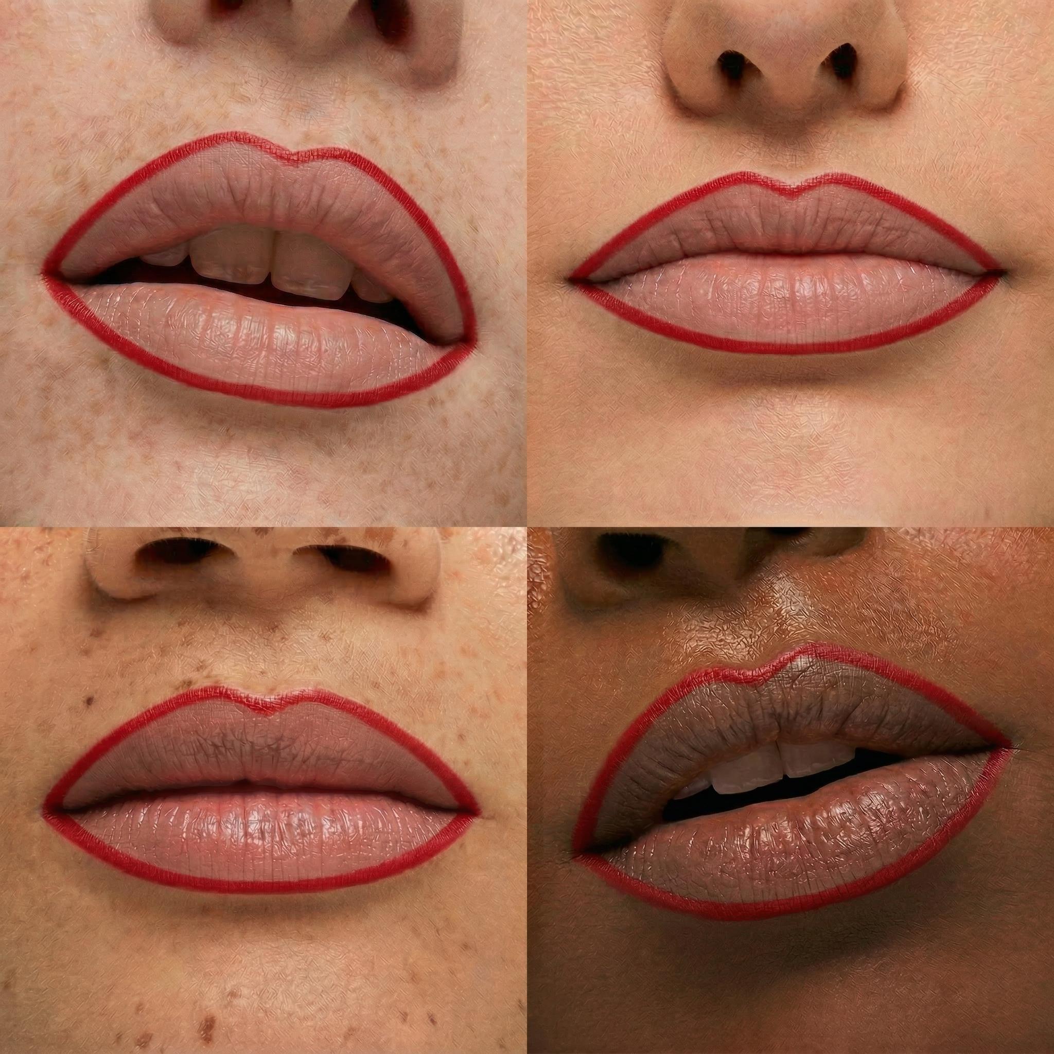 New Creamy Colour Comfort Lip Liner, 24 Geranium, thumbnail