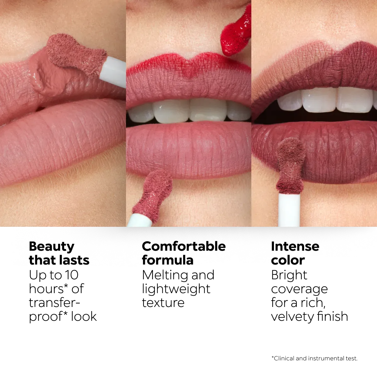 Lasting Matte Veil Liquid Lip Colour, 02 Cappuccino, large image number 3