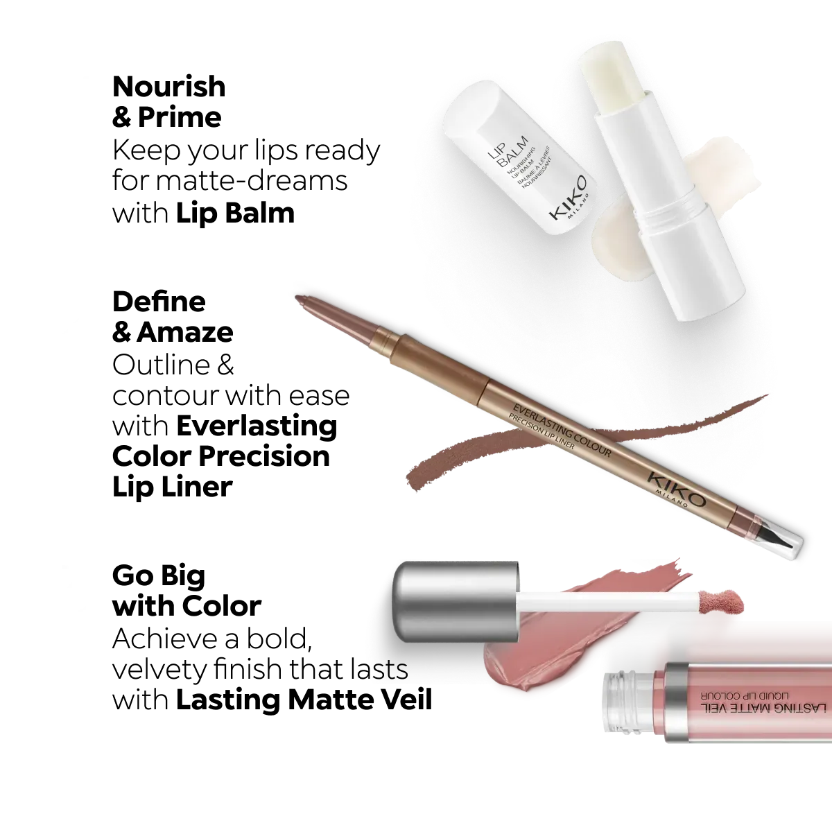 Lasting Matte Veil Liquid Lip Colour, 02 Cappuccino, large image number 5