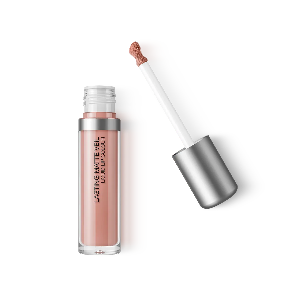 Lasting Matte Veil Liquid Lip Colour, 02 Cappuccino, large image number 8