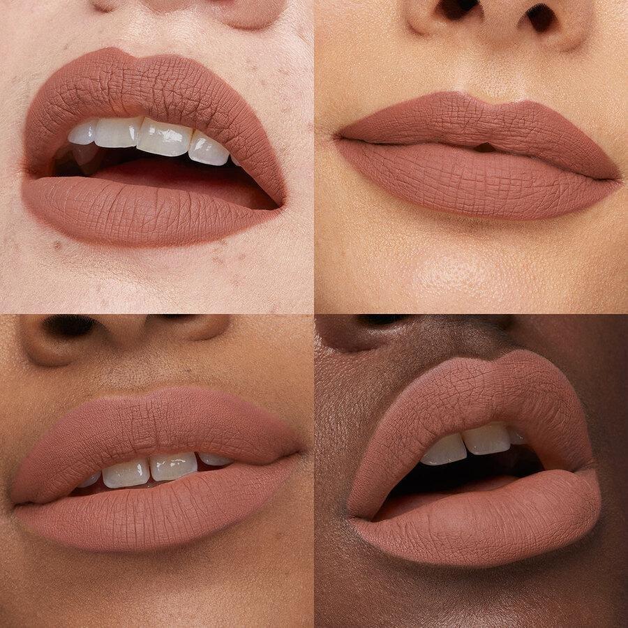 Lasting Matte Veil Liquid Lip Colour, 04 Milk Chocolate, large image number 2