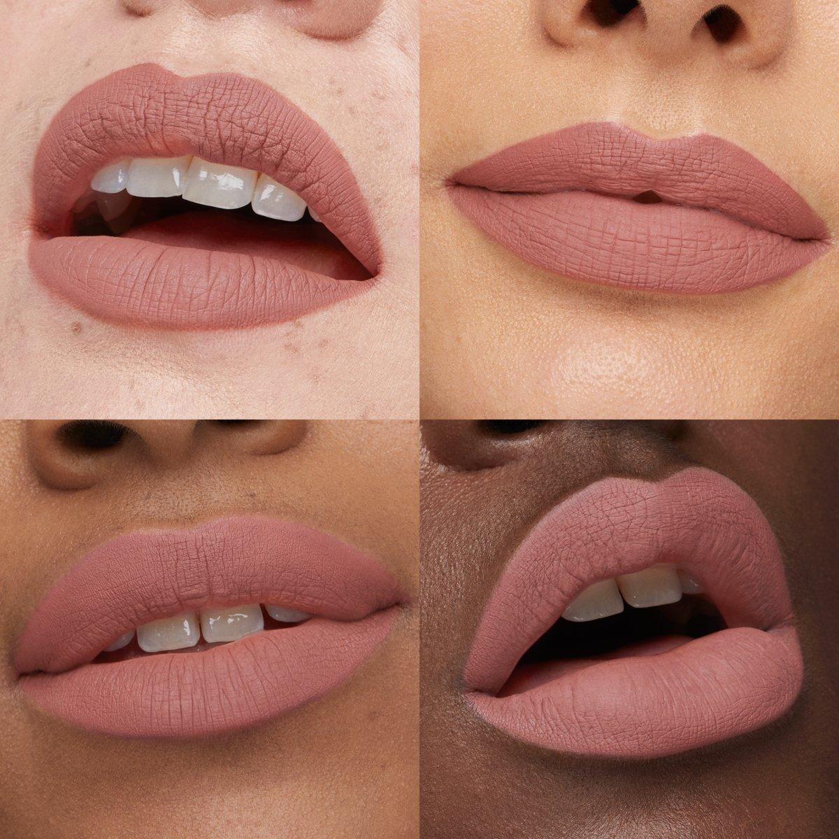 Lasting Matte Veil Liquid Lip Colour, 04 Milk Chocolate, large image number 3