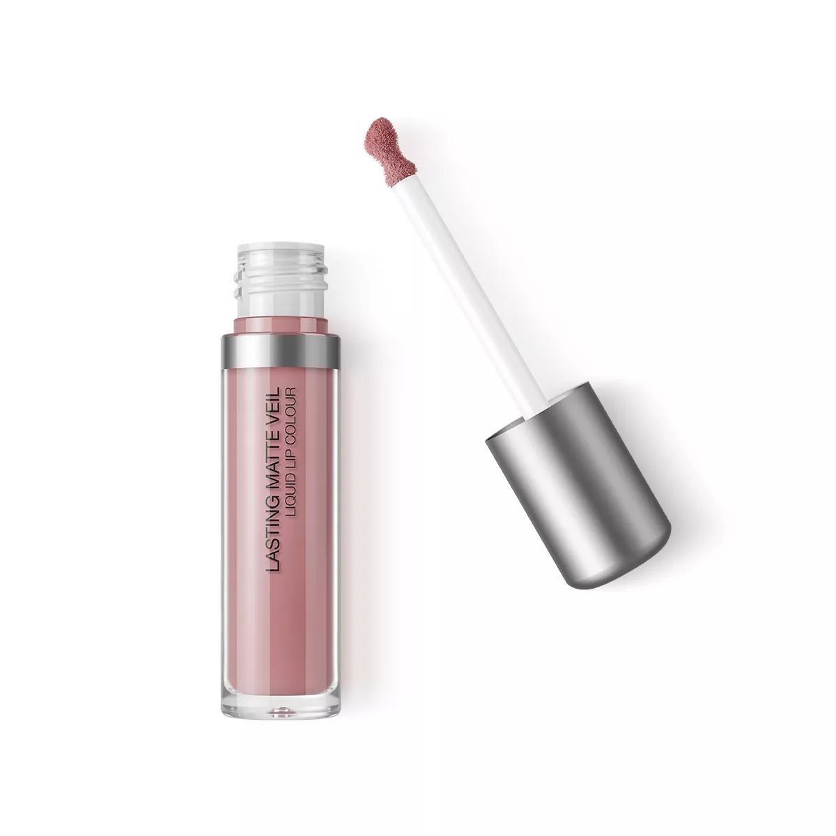 Lasting Matte Veil Liquid Lip Colour, 06 Nude Rose, large image number 5