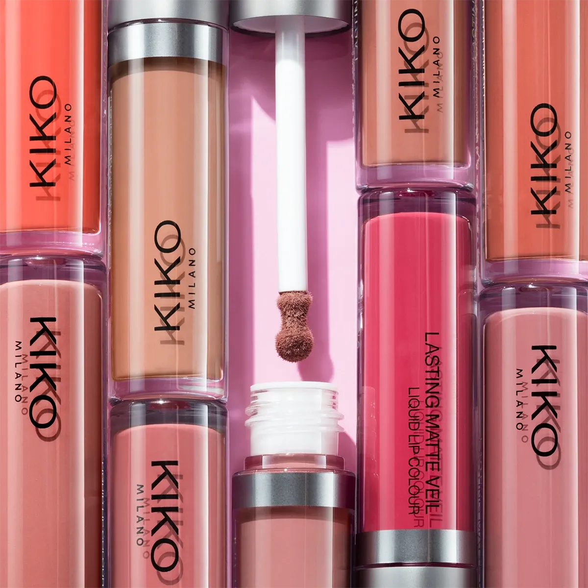 Lasting Matte Veil Liquid Lip Colour, 06 Nude Rose, large