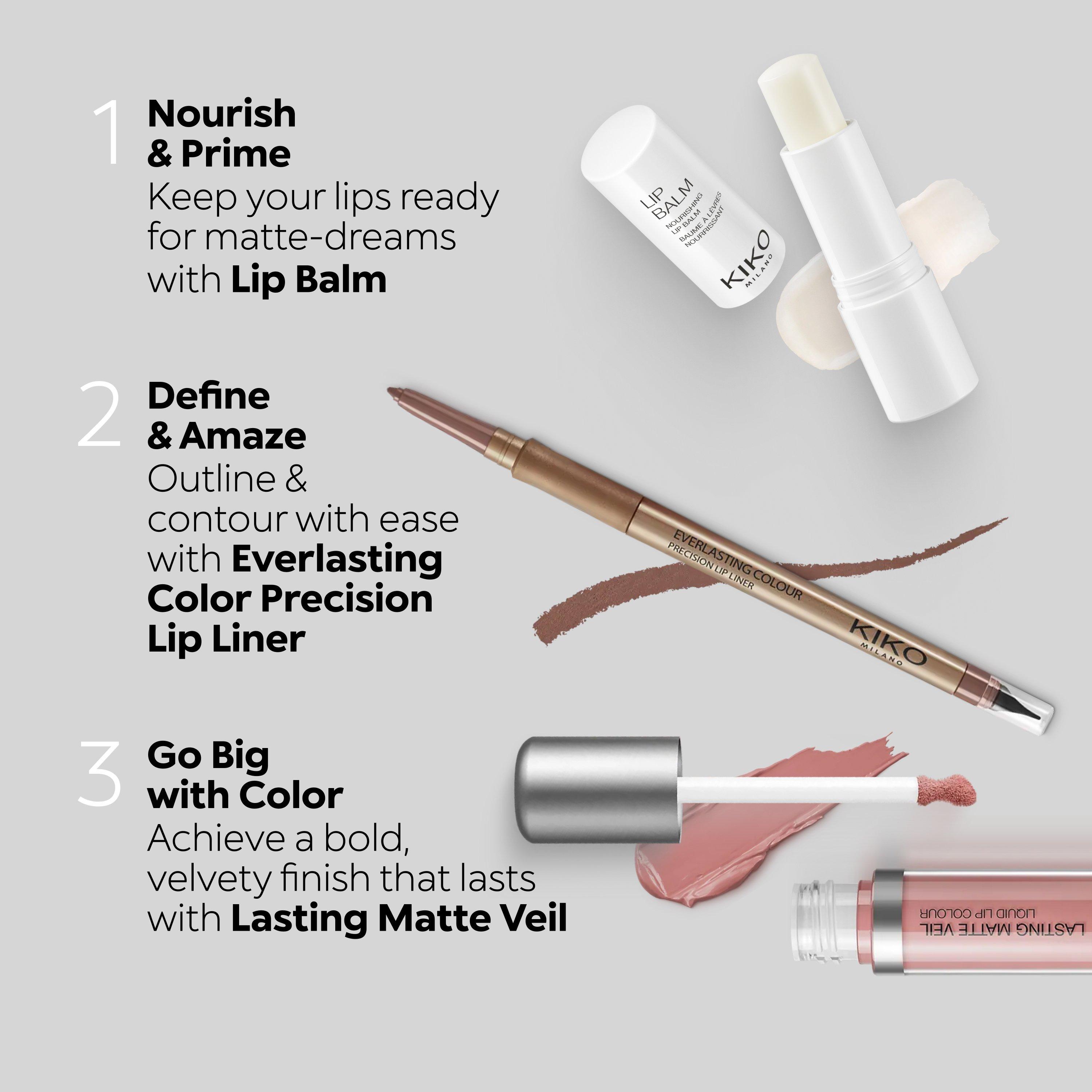 Lasting Matte Veil Liquid Lip Colour, 07 Warm Mauve, large