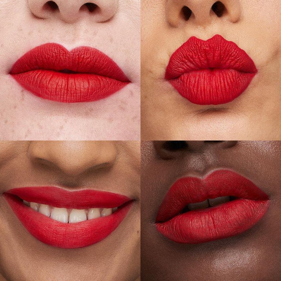 Lasting Matte Veil Liquid Lip Colour, 12 Crimson Red, large image number 2
