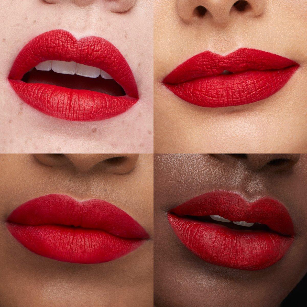 Lasting Matte Veil Liquid Lip Colour, 13 Cherry Red, large