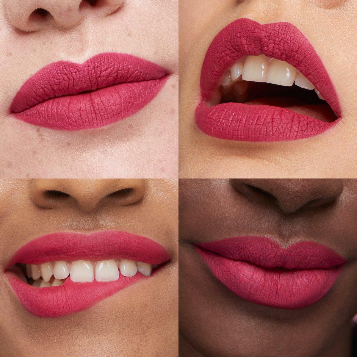Lasting Matte Veil Liquid Lip Colour, 14 Magenta, large image number 3