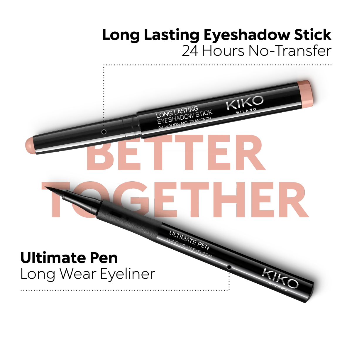 Long Lasting Eyeshadow Stick, Holo White, large image number 3