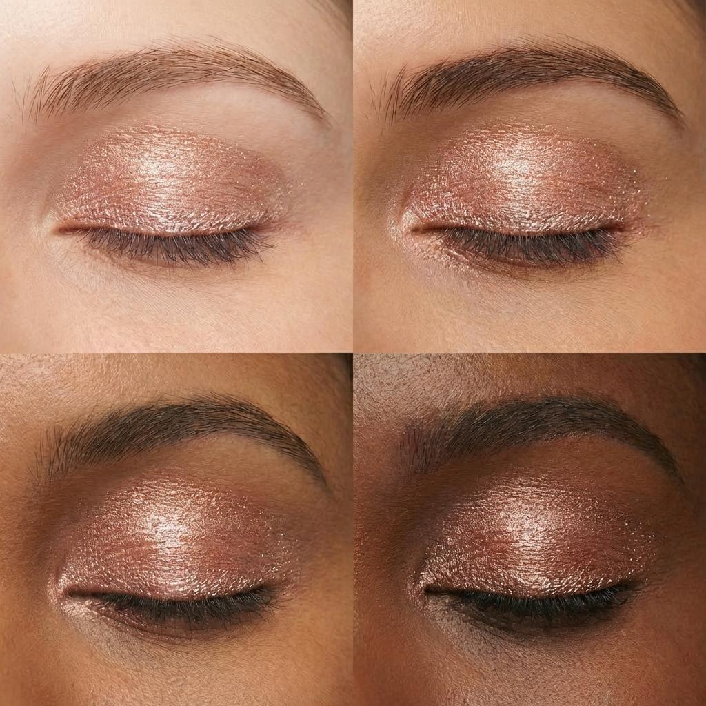 Smart Colour Eyeshadow, 12 Metallic Rosy Sand, large image number 3