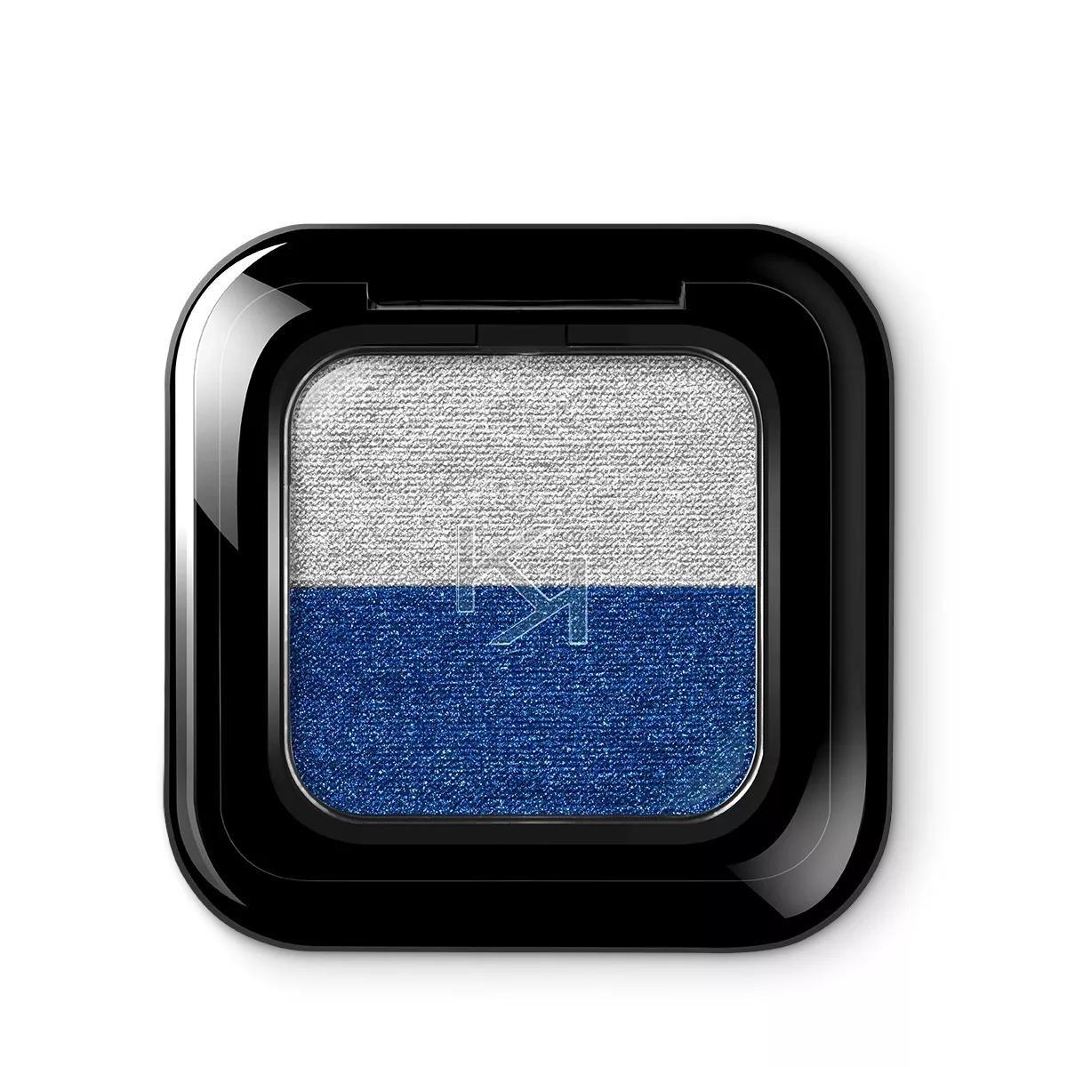 Bright Duo Eyeshadow, 17 Silver / Eletric Blue, thumbnail